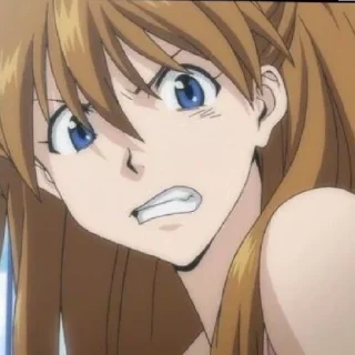 Sticker ♡ Аска | @AniBot_club - 4