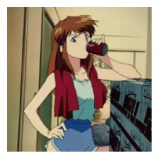 Sticker Аска свэг - 0