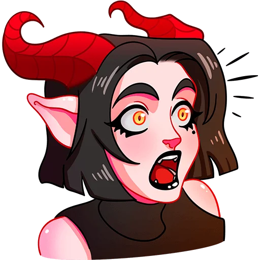 Sticker AsmodeyaNyasticks - 1