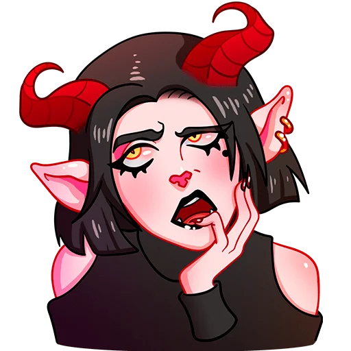 Sticker AsmodeyaNyasticks - 1