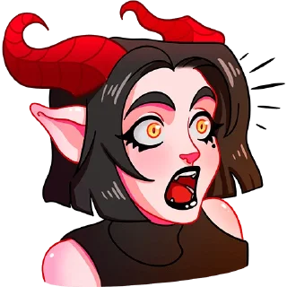 Sticker Асмодея @Nyasticks - 5
