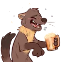 Стикер Aspen the Pine Marten - 0