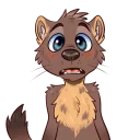 Стикер Aspen the Pine Marten - 11