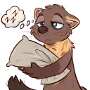 Стикер Aspen the Pine Marten - 9