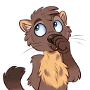 Стикер Aspen the Pine Marten - 4