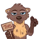 Стикер Aspen the Pine Marten - 3