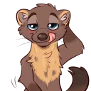 Стикер Aspen the Pine Marten - 1