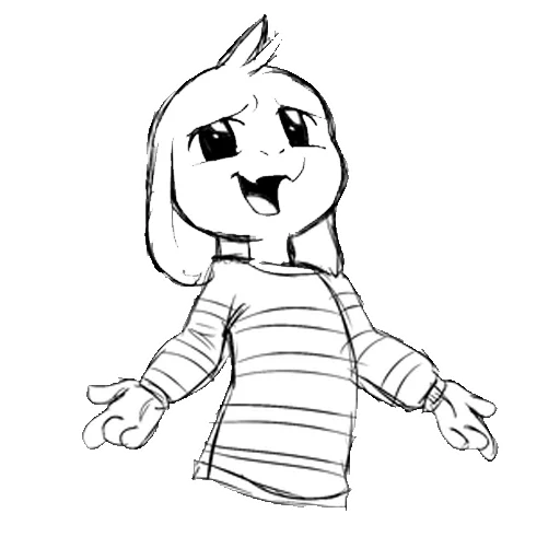 Sticker Asriel_762 - 1