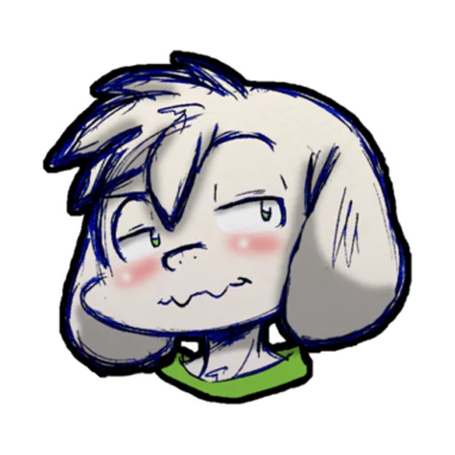 Sticker Asriel_762 - 1