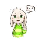 Стикер Asriel_762 - 2