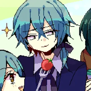 Стикер эш лучший люблю его оч сильнр - 10