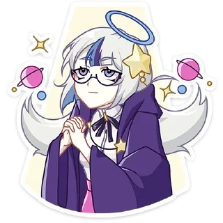 Стикер Астерия без надписей @stickers_vk - 8