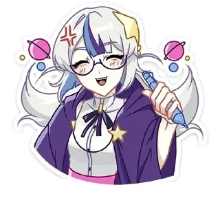 Стикер Астерия без надписей @stickers_vk - 0