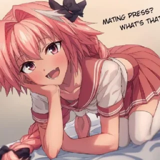 Sticker Astolfo - 2