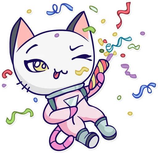 клипарт рисование кошка