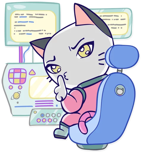 кошка клипарт мультипликация