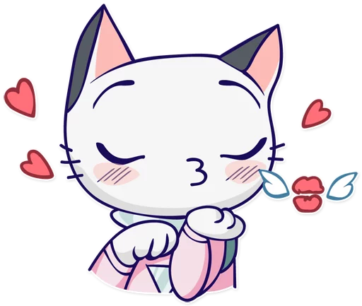 кошка эскиз животное