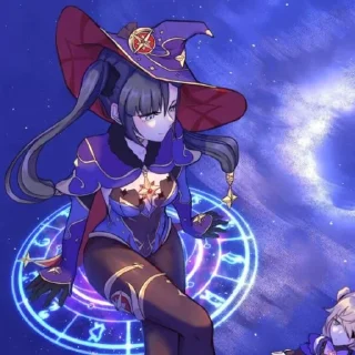 Sticker 𝑴𝒐𝒏𝒂 𝑴𝒆𝒈𝒊𝒔𝒕𝒖𝒔!¡☆彡 @L4mine - 4