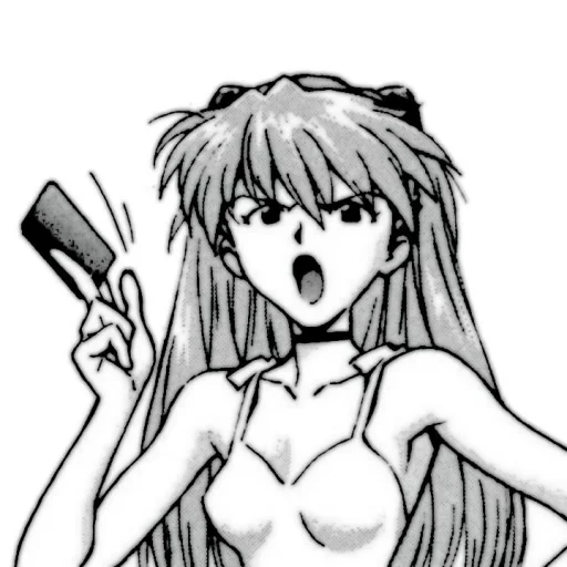 Sticker Asuka Langley Manga - 8