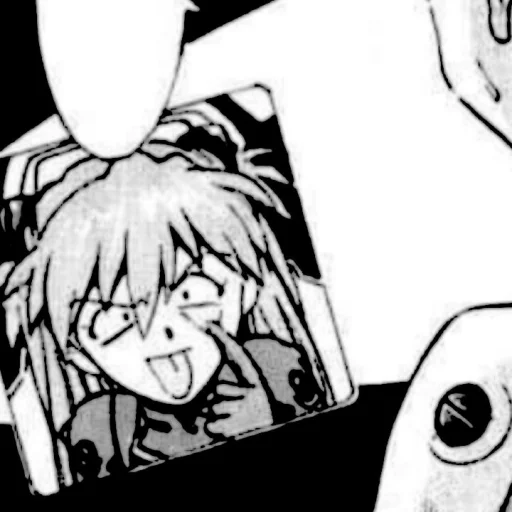 Sticker Asuka Langley Manga - 7