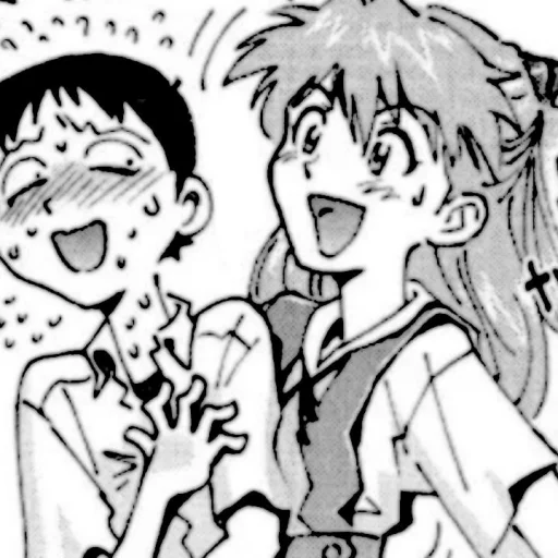 Sticker Asuka Langley Manga - 6