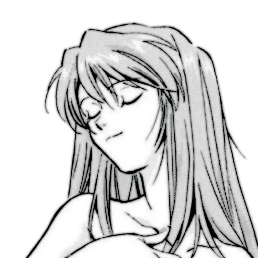 Sticker Asuka Langley Manga - 3