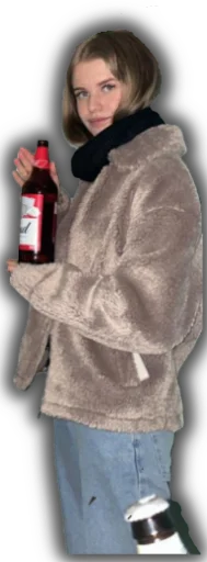 person clothing soft drink