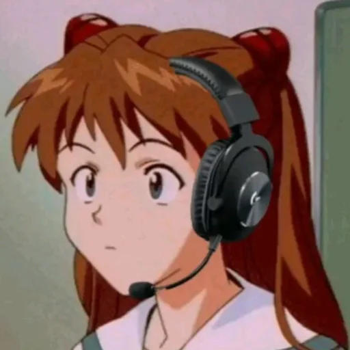 cartoon sketch headphones