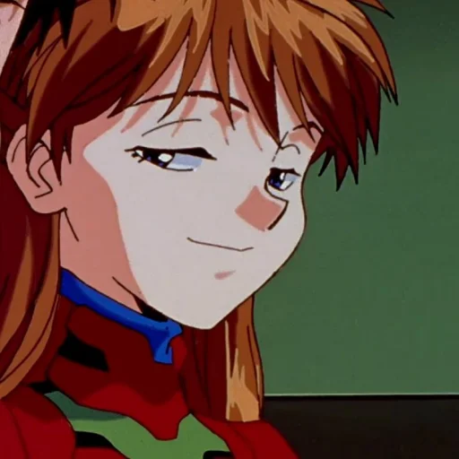 anime cartoon human face