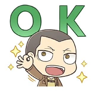 Sticker Aot @animestickerchannel - 5