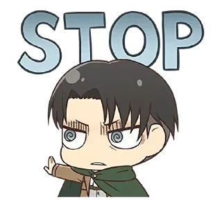Sticker Aot @animestickerchannel - 3
