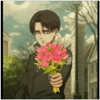 Стикер Атака титанов 😁 - 4