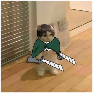 Стикер Атака титанов 😁 - 7