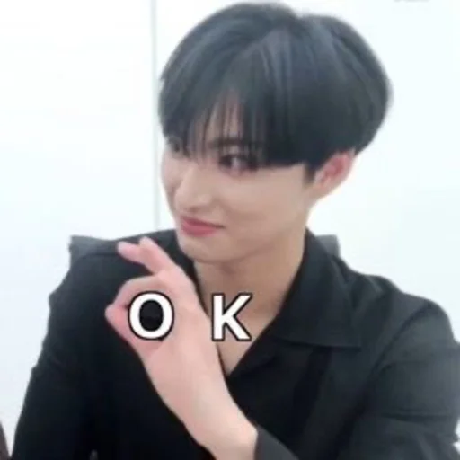 person human face bangs