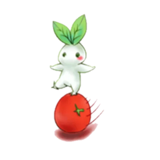 фрукт кролик помидор