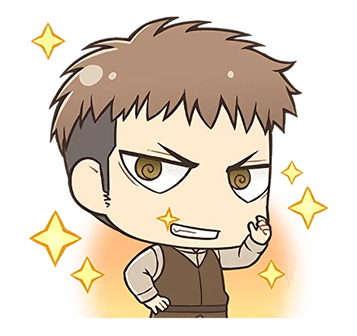 Стикер Attack on Titan Chimi-Chara Ver. - 11