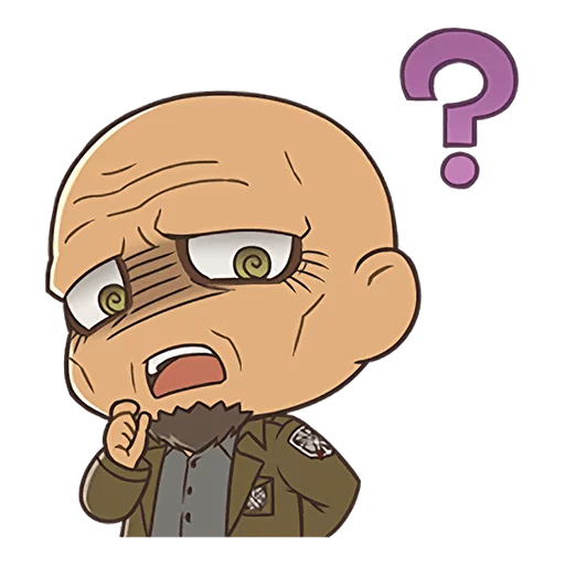 Стикер Attack on Titan Chimi-Chara Ver. - 6