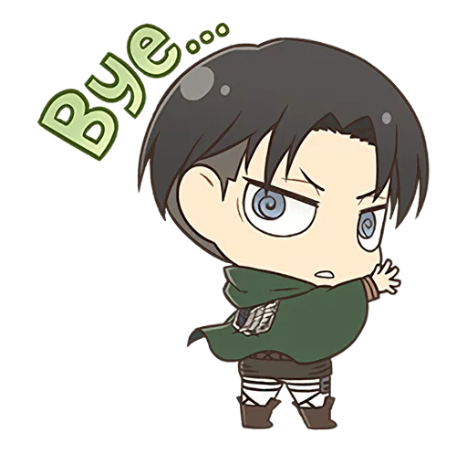 Стикер Attack on Titan Chimi-Chara Ver. - 2