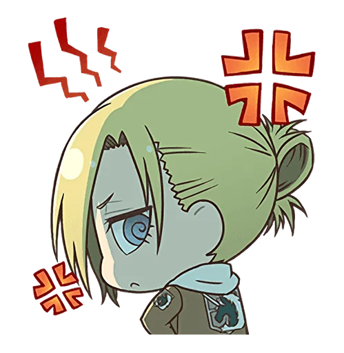 Стикер Attack on Titan Chimi-Chara Ver. - 1