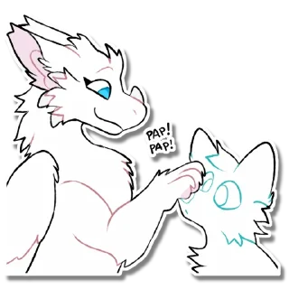 Sticker Ezyl and Auri - 2