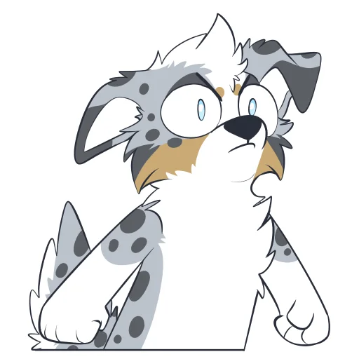 Sticker AussieShepbyPulex - 1