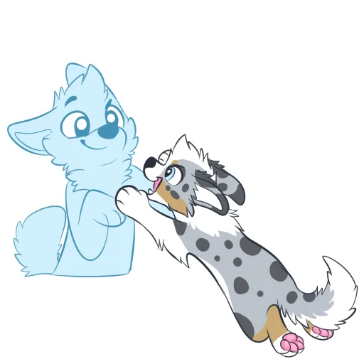 Стикер AussieShepbyPulex - 1