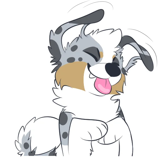 Sticker AussieShepbyPulex - 1