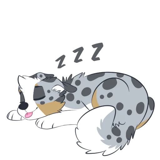 Sticker AussieShepbyPulex - 1