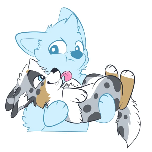 Sticker AussieShepbyPulex - 1