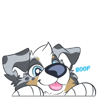 Стикер Australian Shepherd Stickers by Pulexart.com - 5