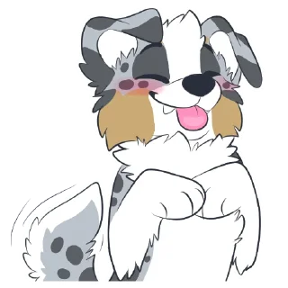 Стикер Australian Shepherd Stickers by Pulexart.com - 4