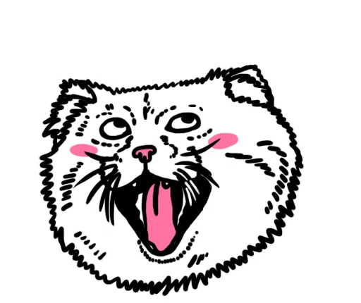 рисование эскиз животное