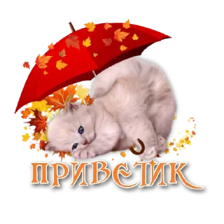 Sticker 😘ОСЕНЬ😘@Lana_stikers - 5