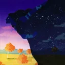 Стикер Autumn rain - 8